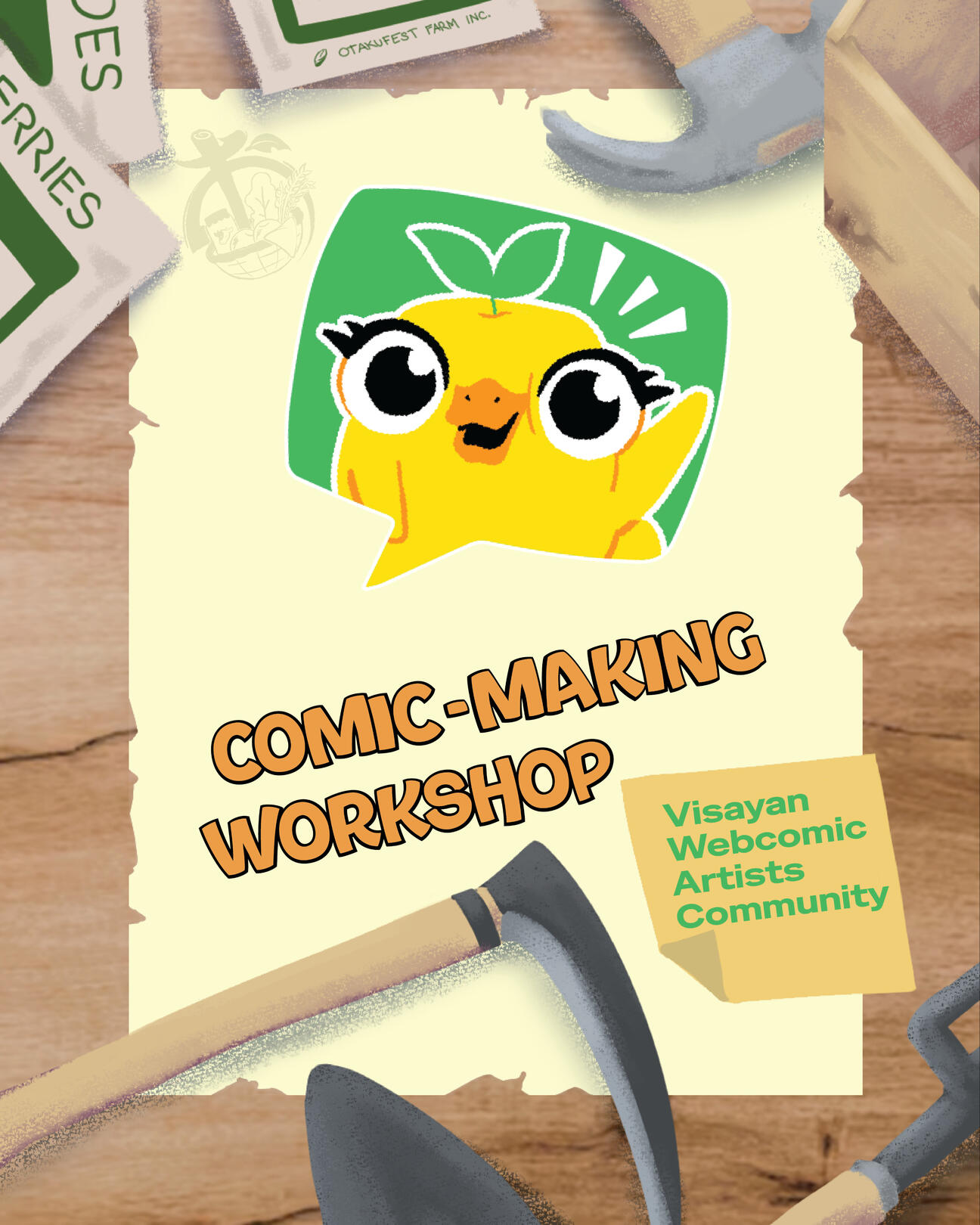 Comic-Making Workshop by Visayan Webcomic Artists Community