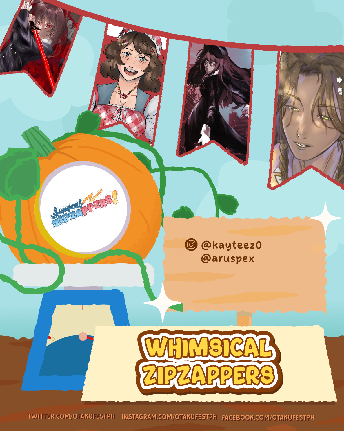 Whimsical Zipzappers