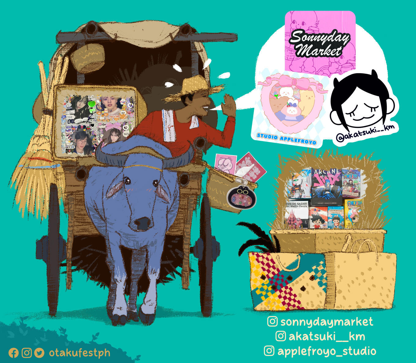 Sonnyday Market x studioapplefroyo x Akatsuki_km