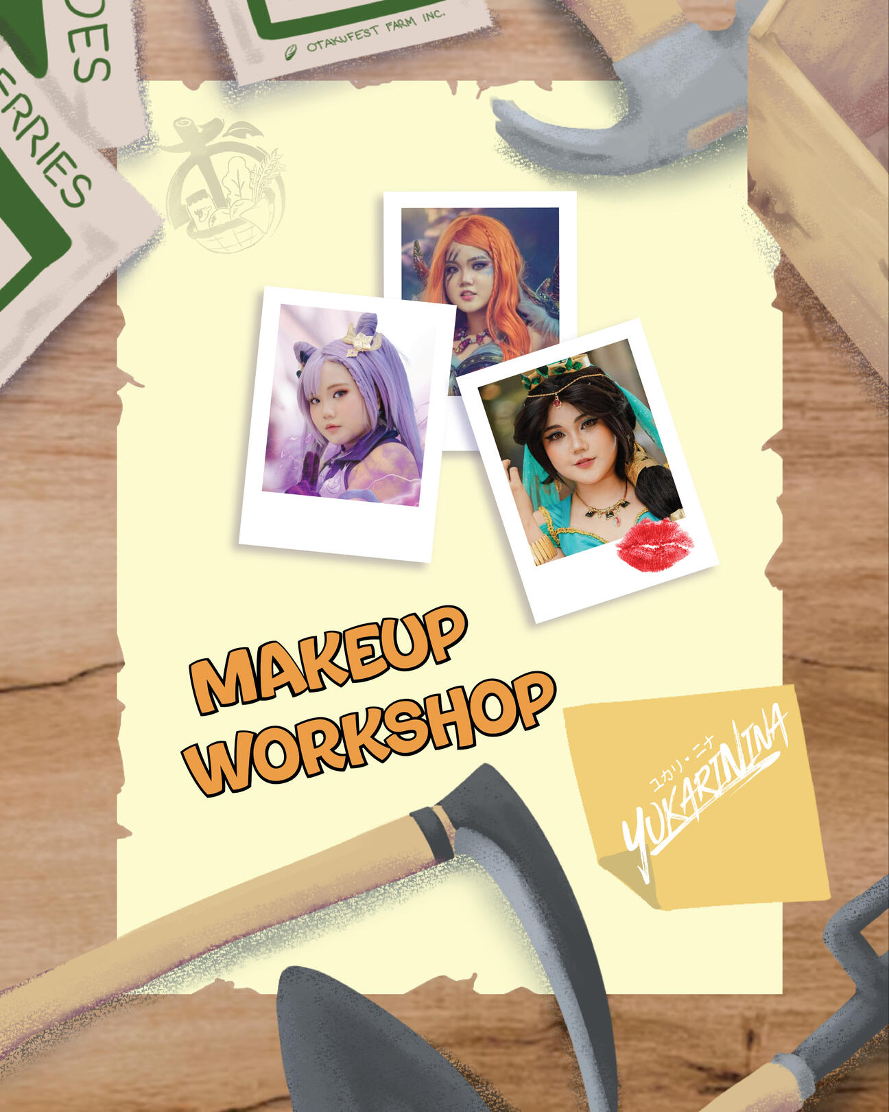 Cosplay Make-Up Workshop by Yukari Nina