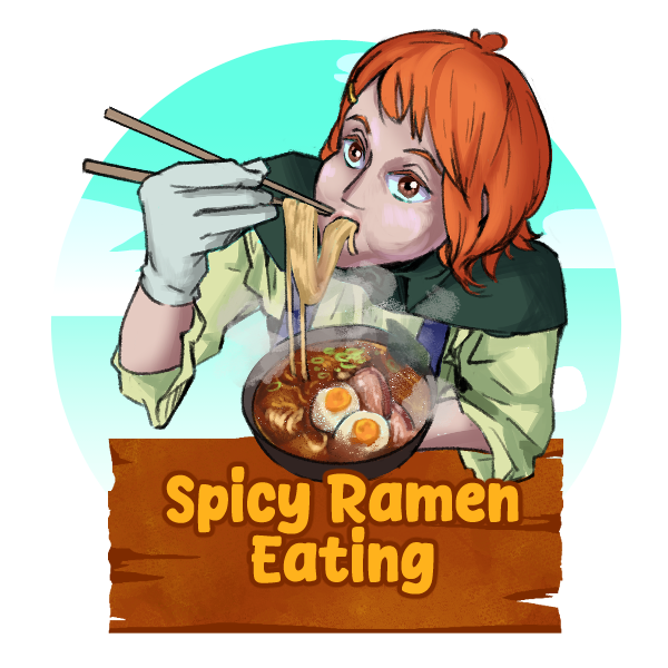 Spicy Ramen Eating Contest